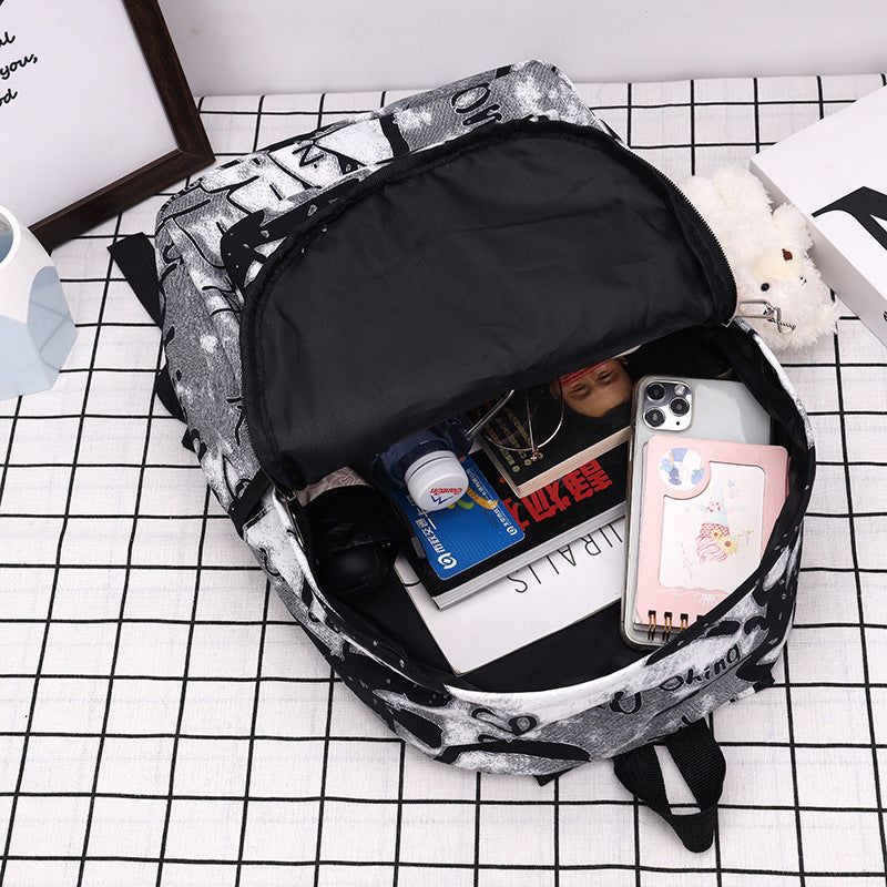 Urban Graphic Print Backpack Kalsten