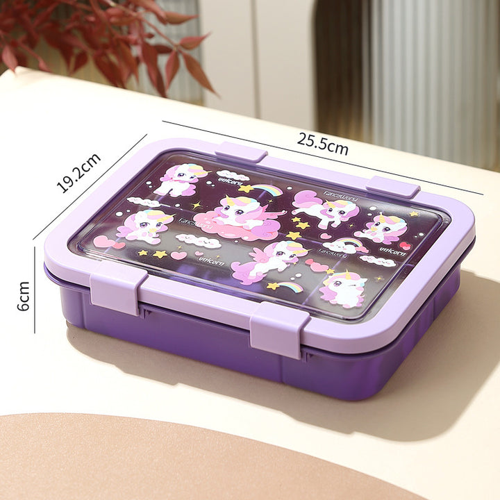 Playful Unicorn-Themed Bento Lunch Box