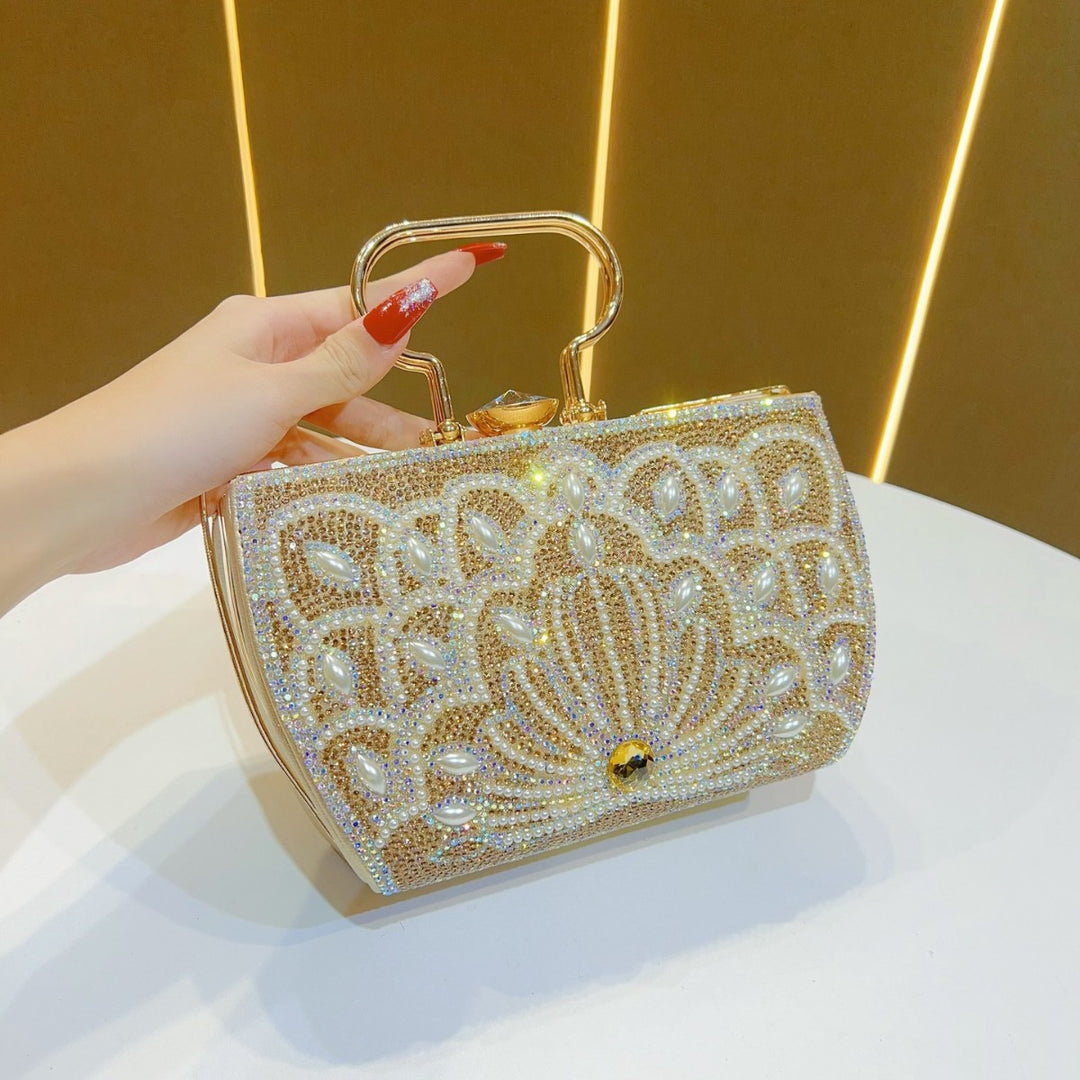 Elegant Bejeweled Evening Handbag