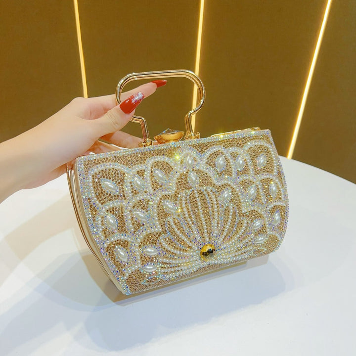 Elegant Bejeweled Evening Handbag
