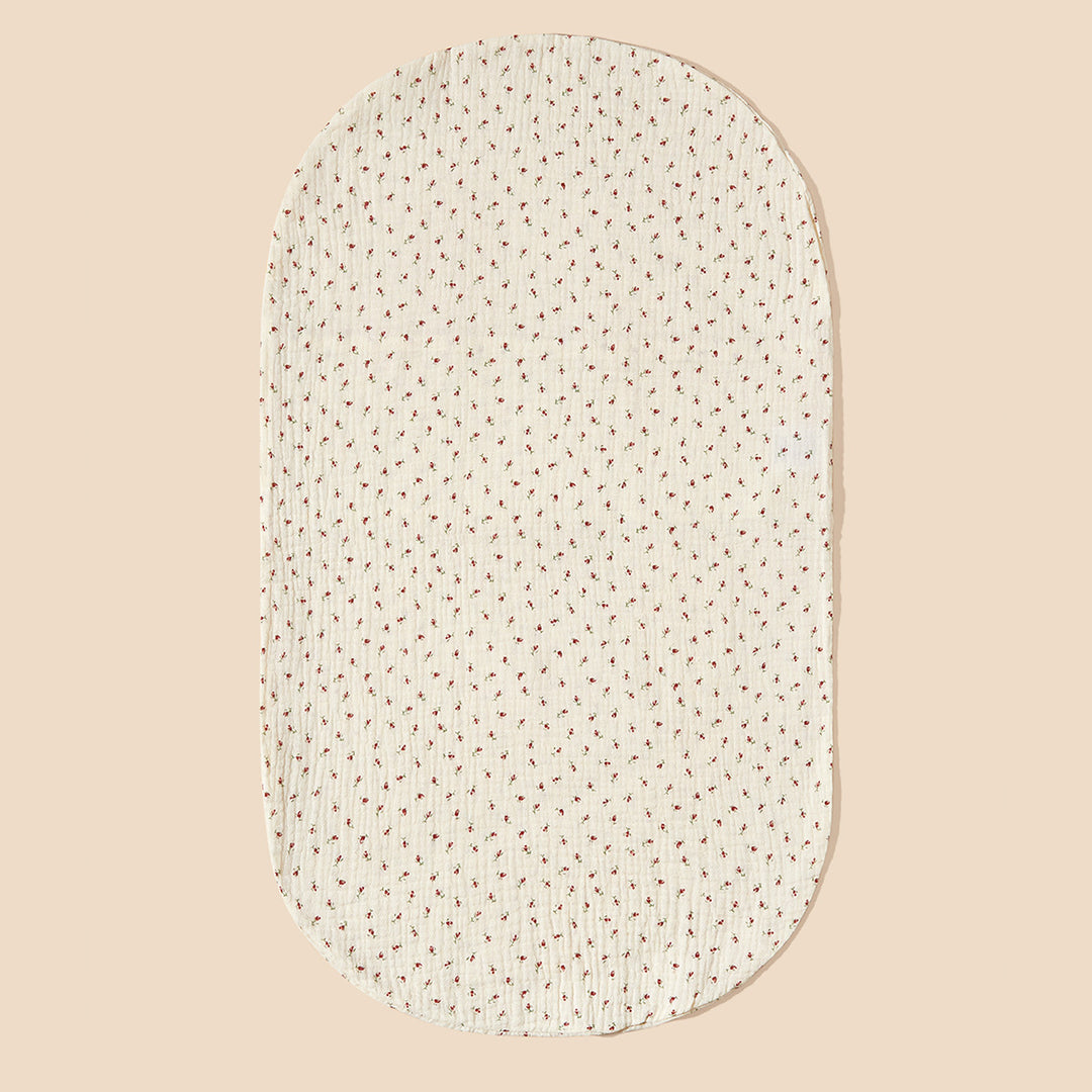 Cotton Muslin Crib Mattress Protector kalsten