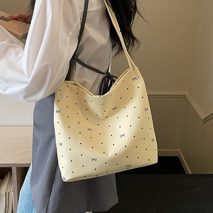 Casual Polka Dot Shoulder Bag