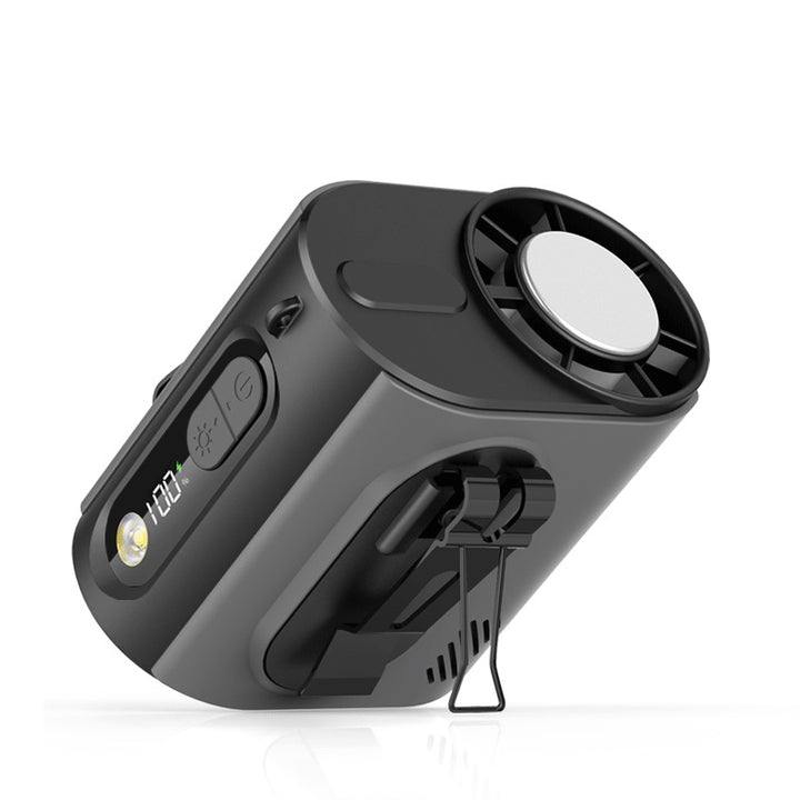 Ladies portable mini fan with LED display Kalsten