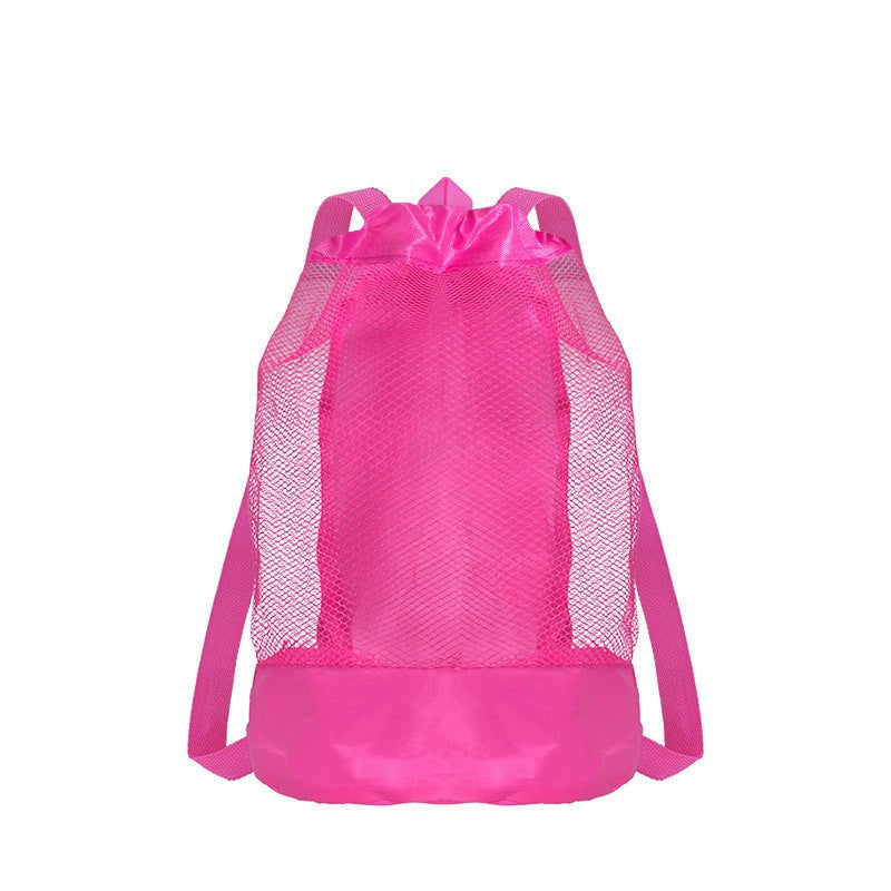 Versatile Beach Bag In Airy Mesh Design Kalsten