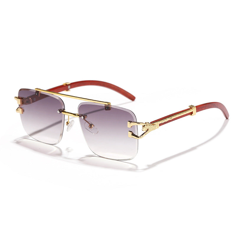 Women's stylish square sunglasses with luxurious metal frame Kalsten