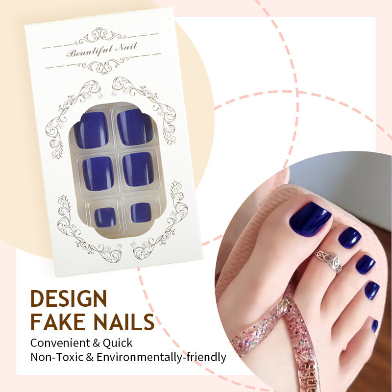 Artificial nail set with elegant, glossy surface Kalsten