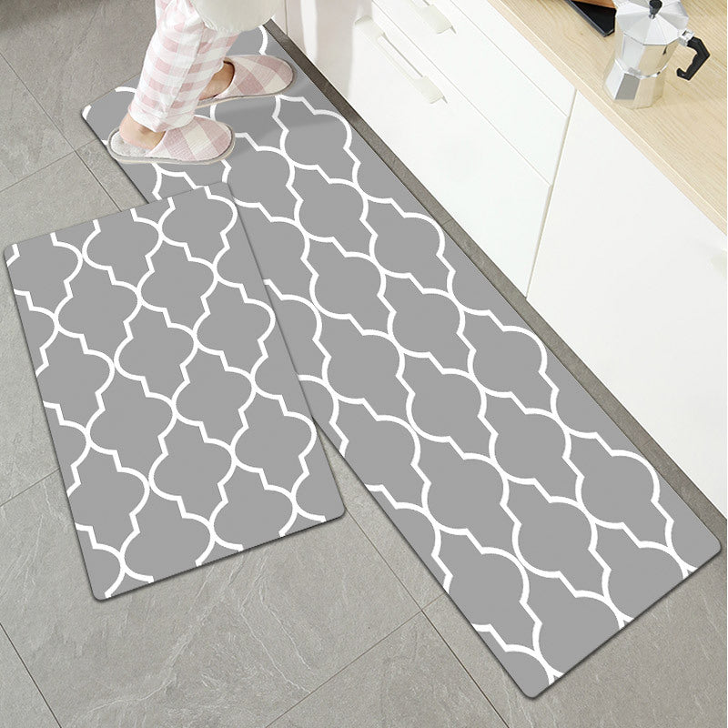 Geometric Pattern Runner and Mat Set Kalsten