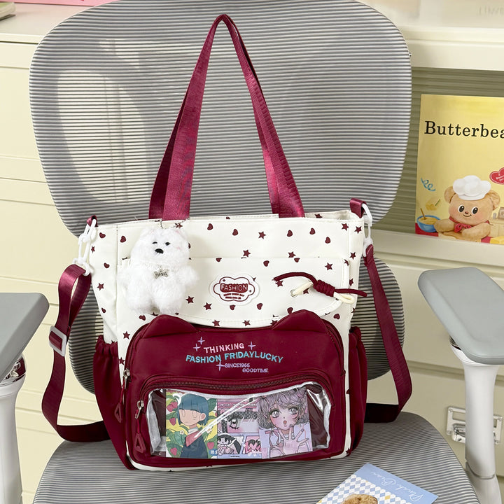 Trendy Multi-Pocket Shoulder Bag Kalsten