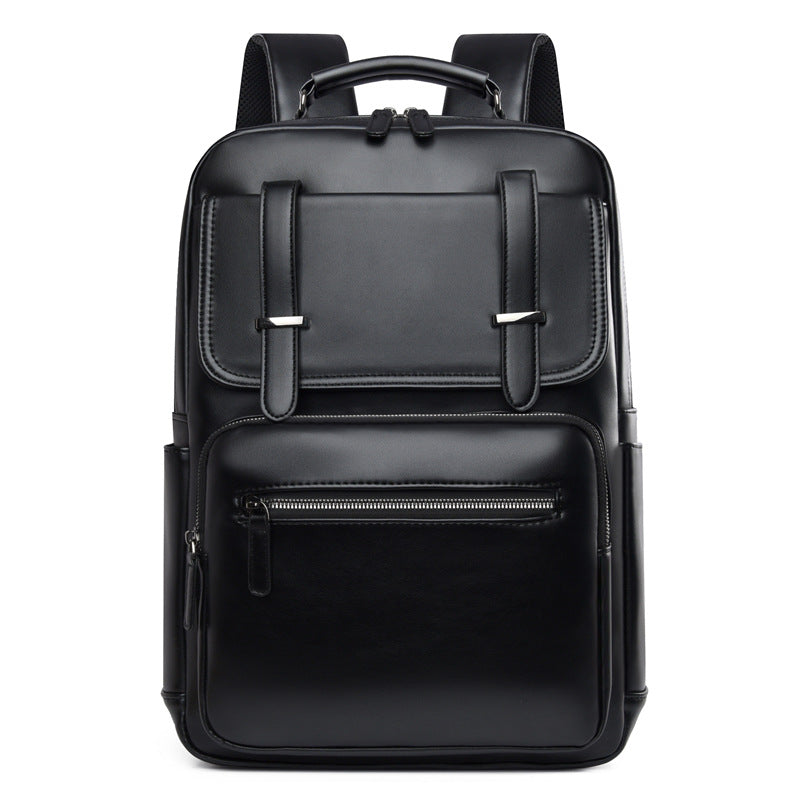 Leather Laptop Backpack Kalsten