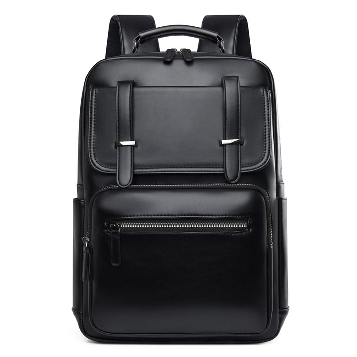 Leather Laptop Backpack Kalsten