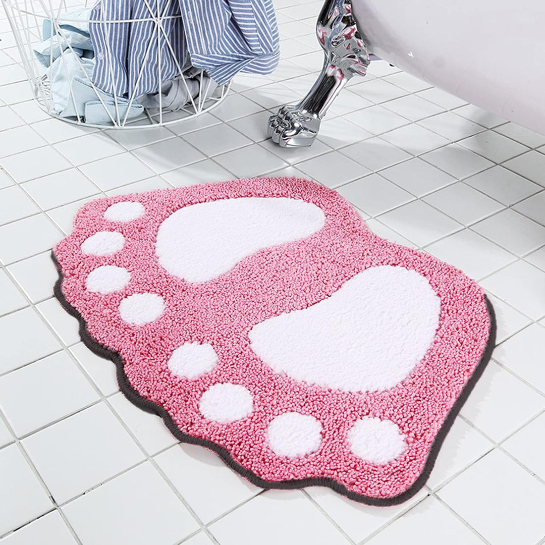 Footprint Bath Mat