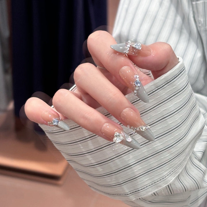 Trendy Ombre Leopard Print Press-On Nails Kalsten
