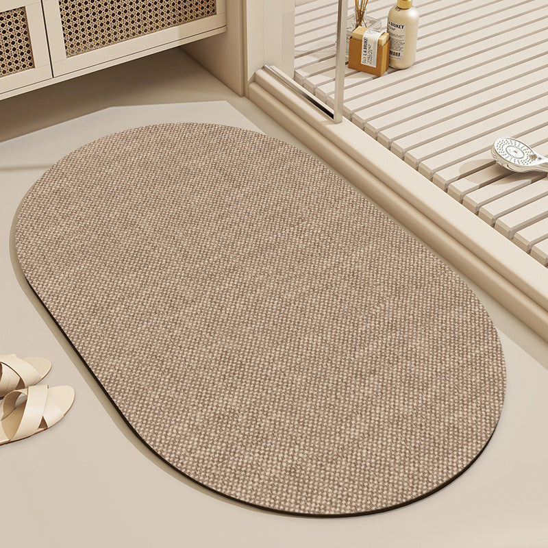 Round Non-Slip Bathroom Mat
