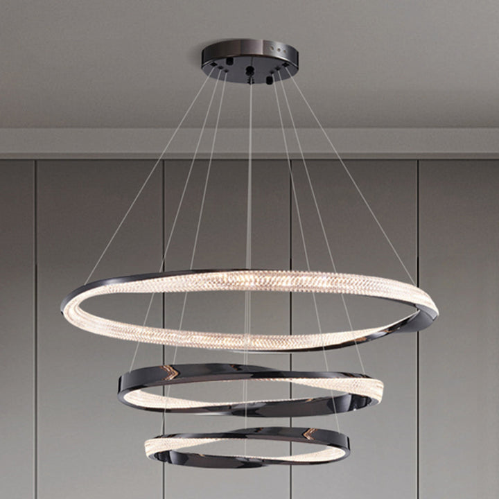 Modern Suspension Ring Chandelier