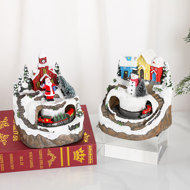 LED Illuminated Christmas Village Scene Kalsten