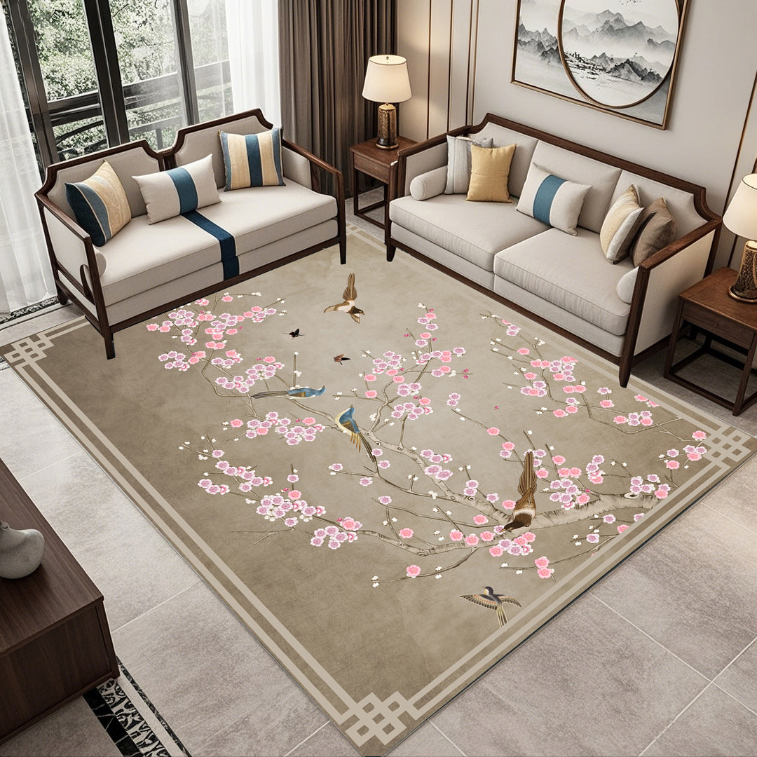 Artistic Floral Area Rug Kalsten