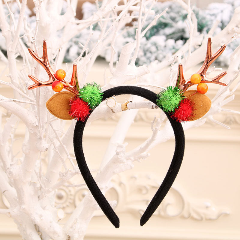 Festive Holiday Antler Headband Kalsten