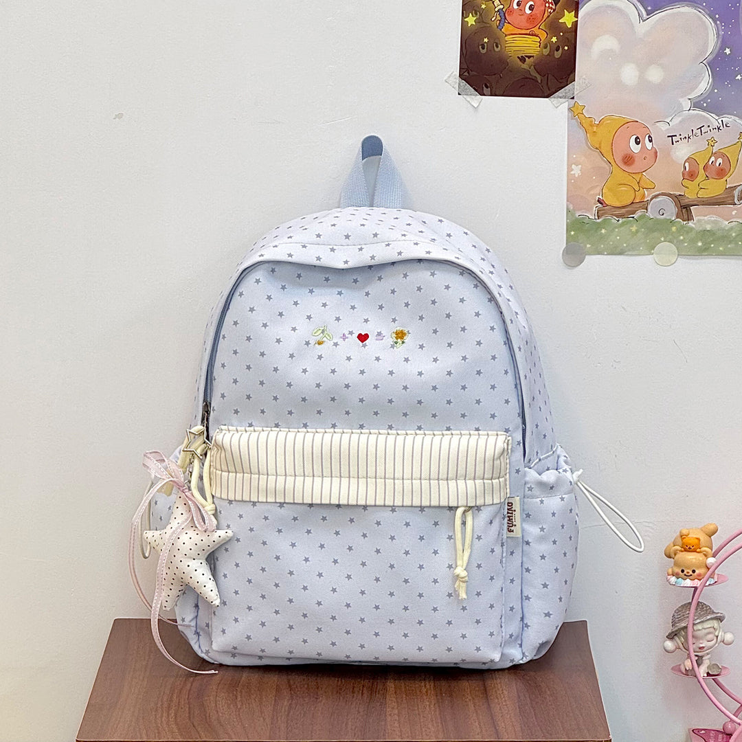Casual Star-Printed Backpack Kalsten
