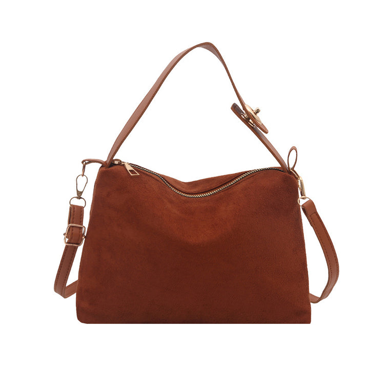 Suede Mini Handbag
