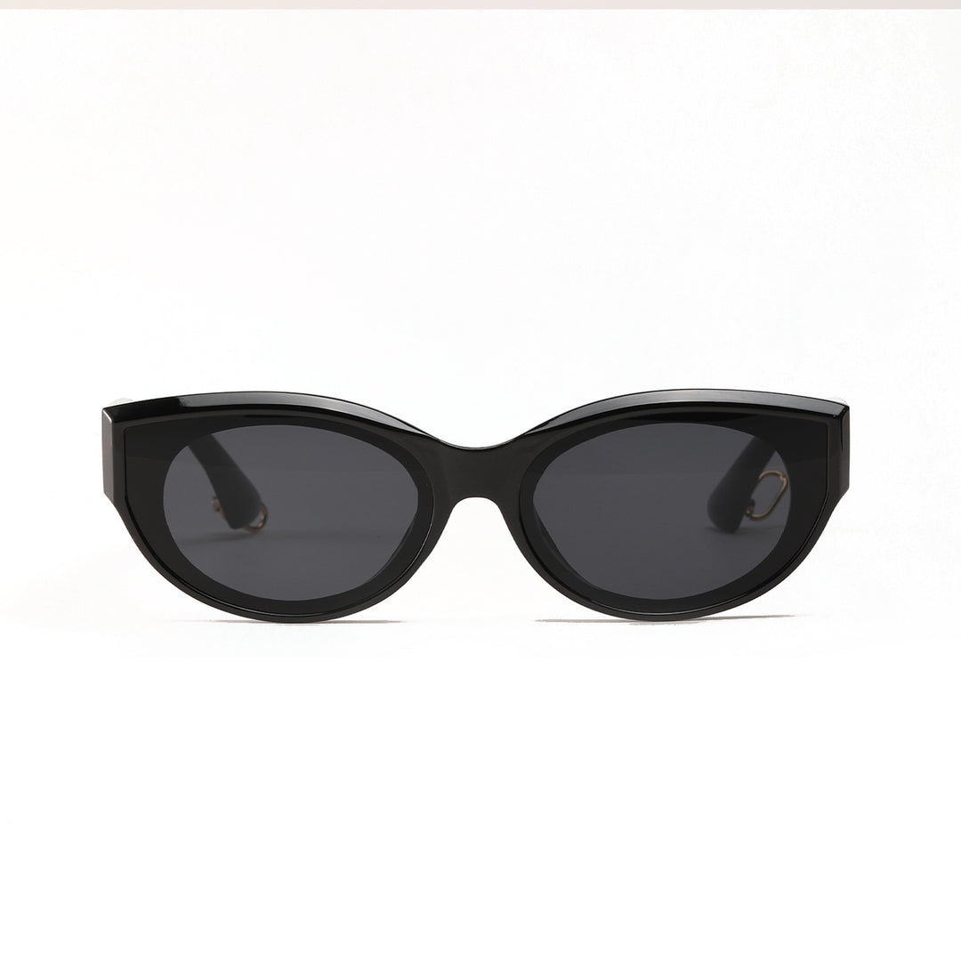 Women's fashionable sunglasses with transparent frame and UV protection Kalsten