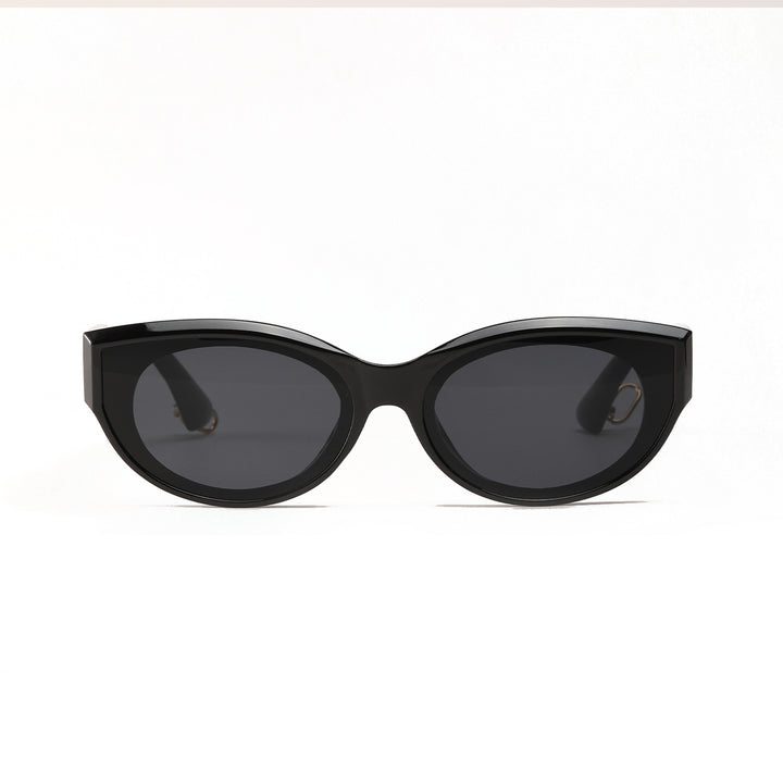 Women's fashionable sunglasses with transparent frame and UV protection Kalsten