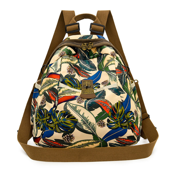 Trendy Graphic Print Backpack Kalsten