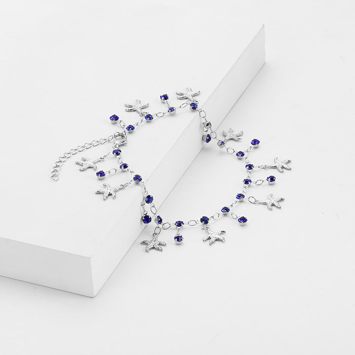 Starfish Charm Anklet Kalsten