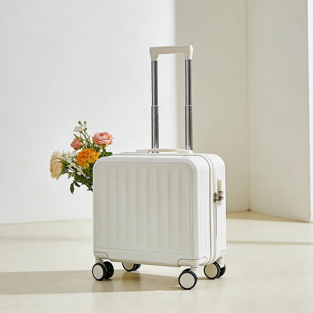 hardshell carry-on suitcase with telescopic handle and 360 degree spinner wheels Kalsten