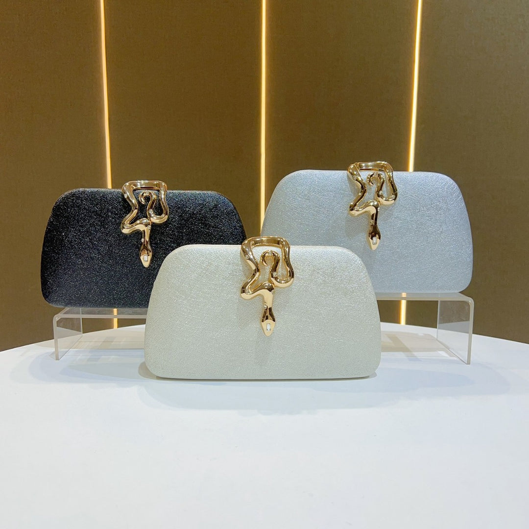 Elegant Structured Evening Clutch