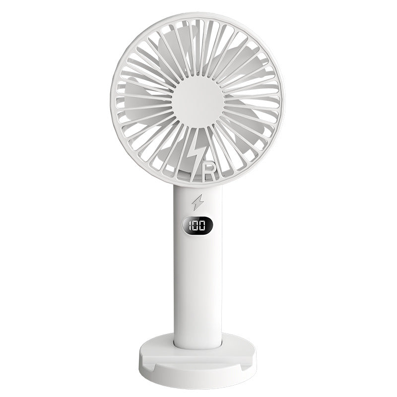 Women Portable Battery Fan with LCD Display and Variable Speed Control Kalsten