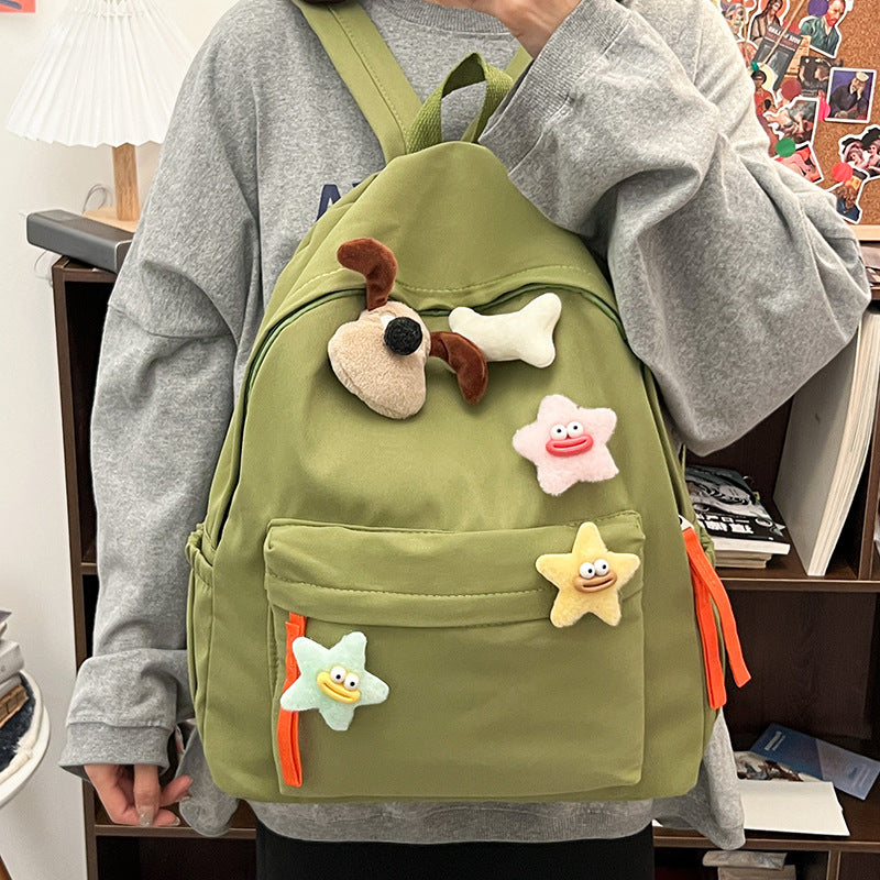 Kids' Playful Character Design School Backpack Kalsten