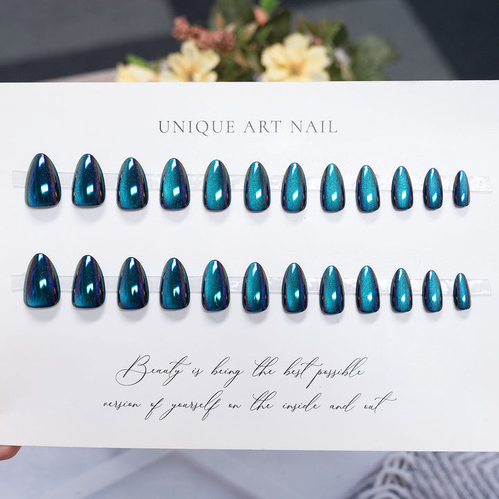 Metallic Press-On Nail Set