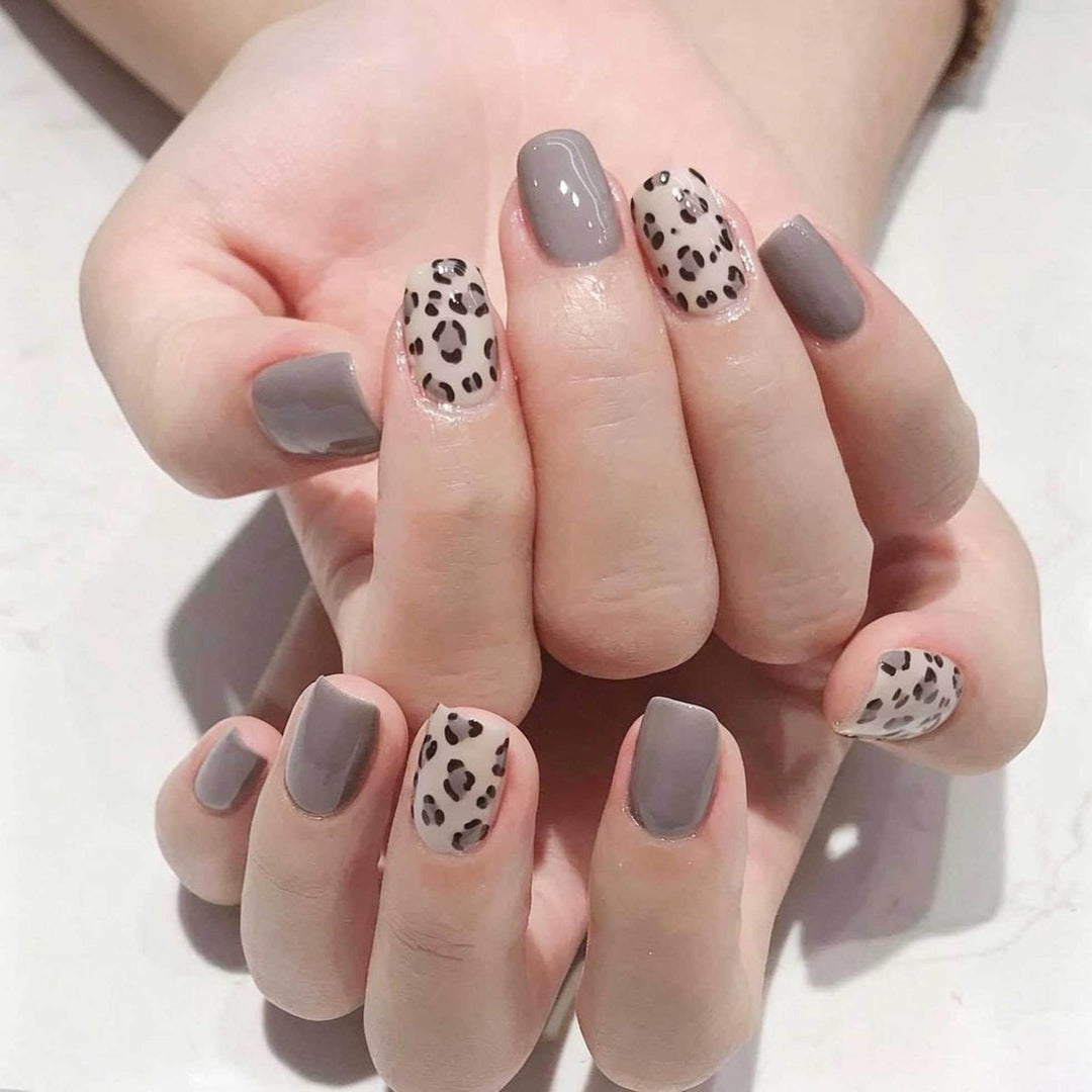 Stylish Animal Print Nail Art