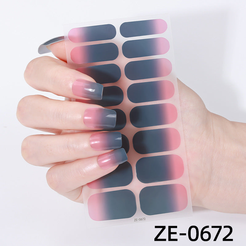 Gradient Gel Nail Wraps