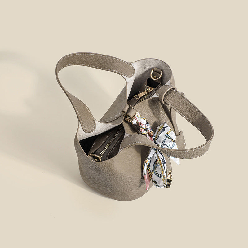 Chic Mini Bucket Handbag