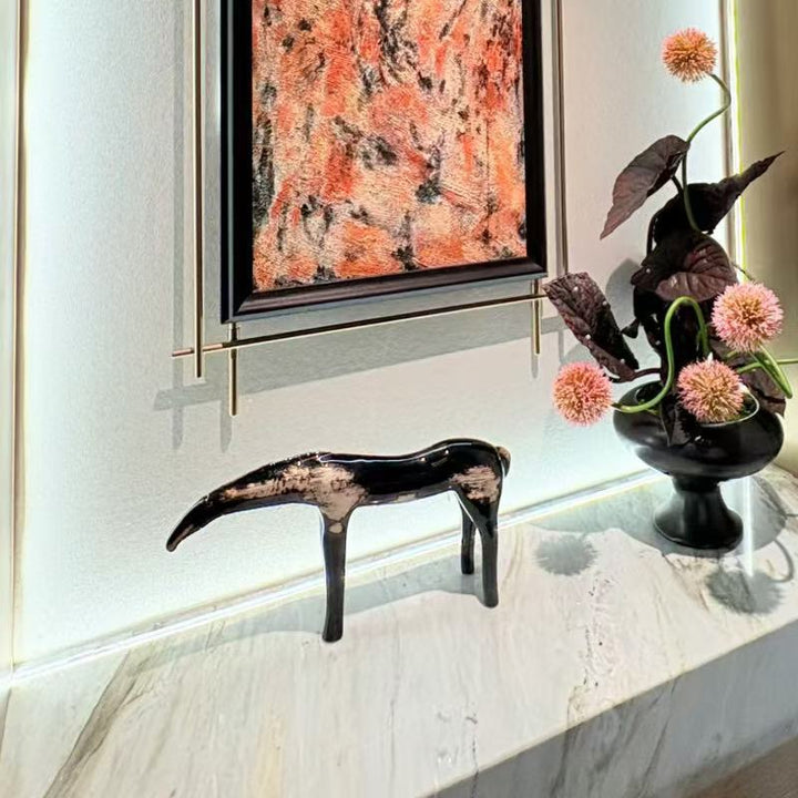 Decorative Horse Figurine Sculpture