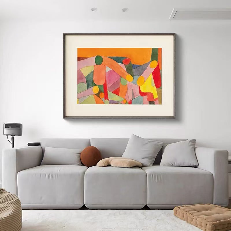 Abstract Watercolor Art Print