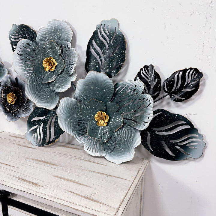 Floral Metal Wall Art Sculpture Kalsten 1789208529