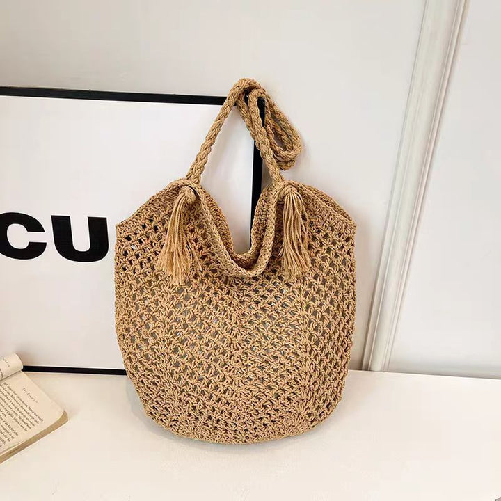 Generous macramé tote bag Kalsten