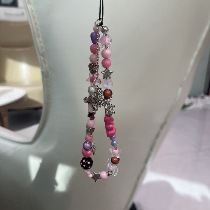 Playful Beaded Charm Lanyard Kalsten