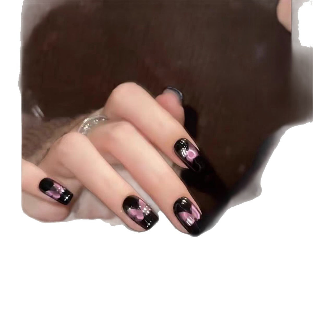 Butterfly-Inspired Press-On Nail Art