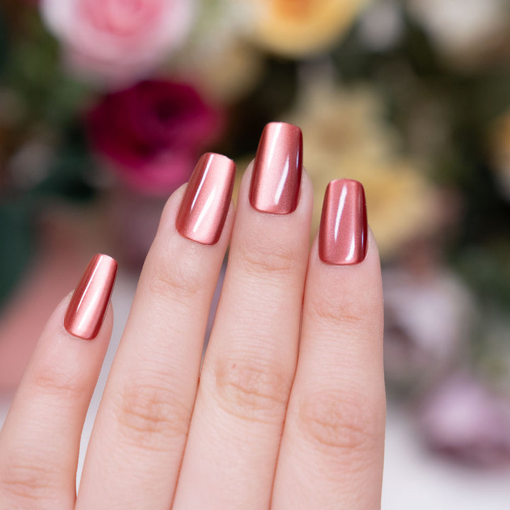Glossy Press-On Nail Art  1791110921