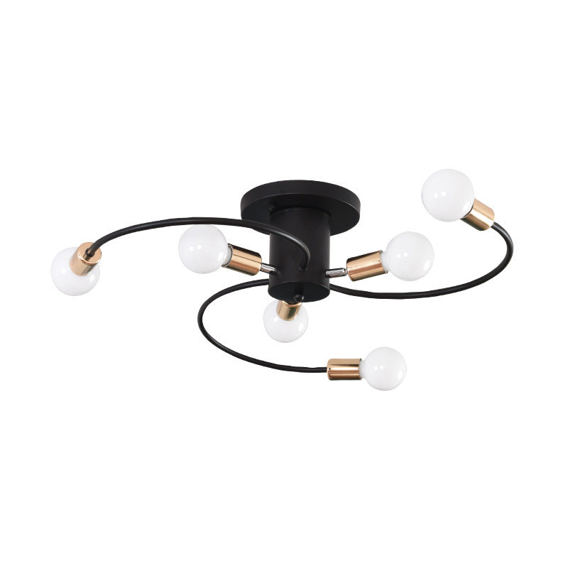 Artistic Curved Ceiling Light