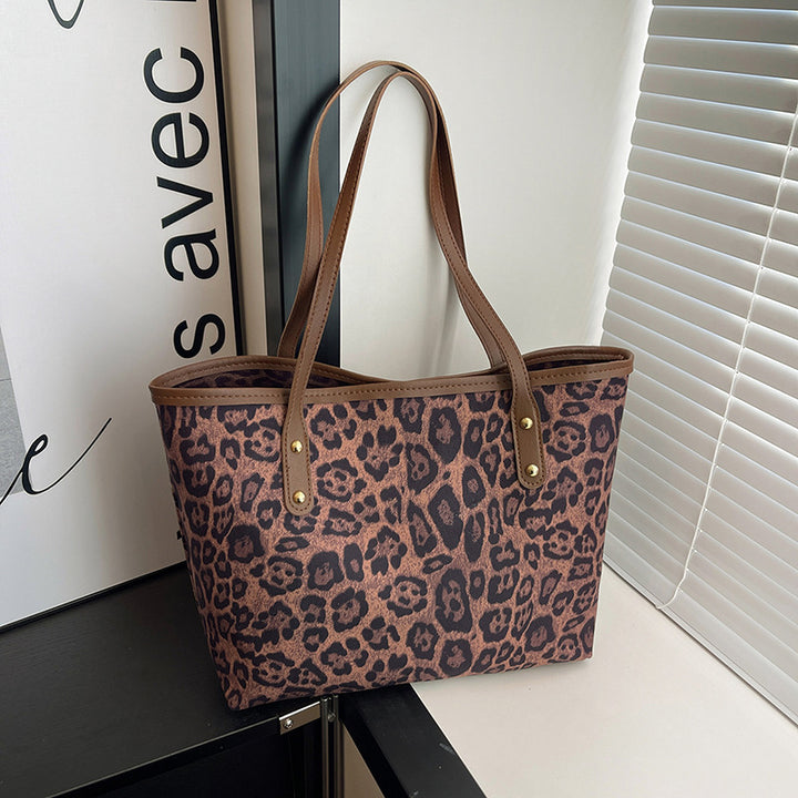 Stylish Animal Print Tote Bag