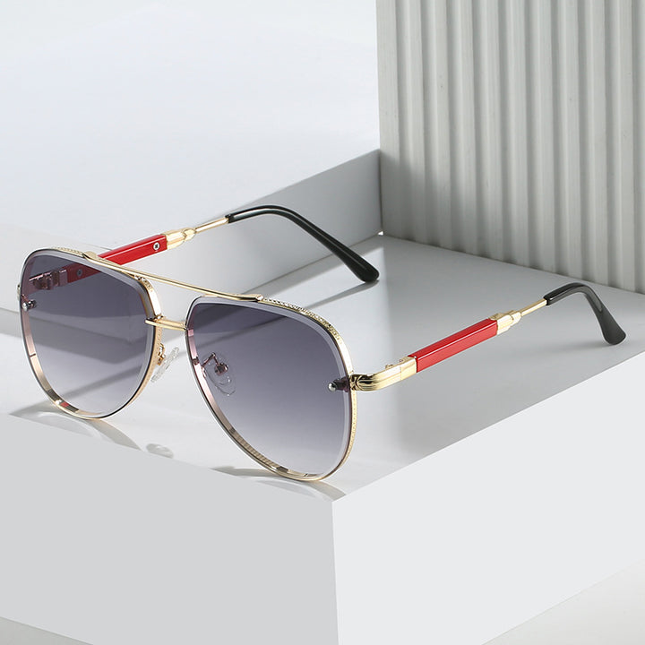 Fashion-Forward Oversized Aviator Sunglasses Kalsten