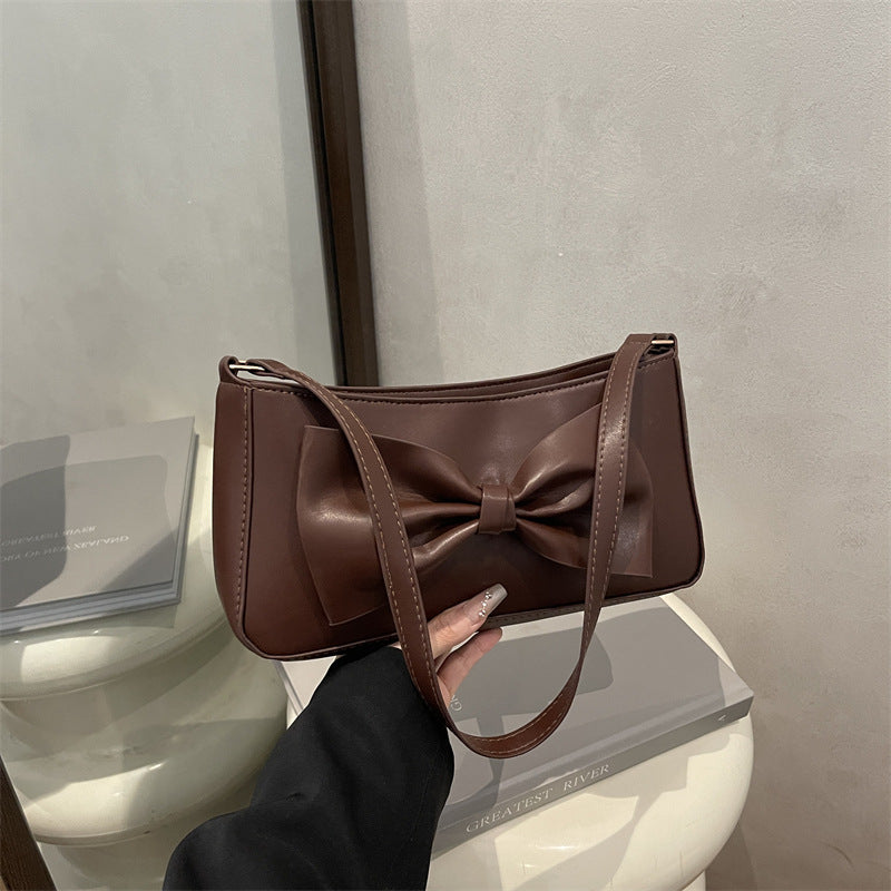 Elegant Bow-Detail Evening Clutch