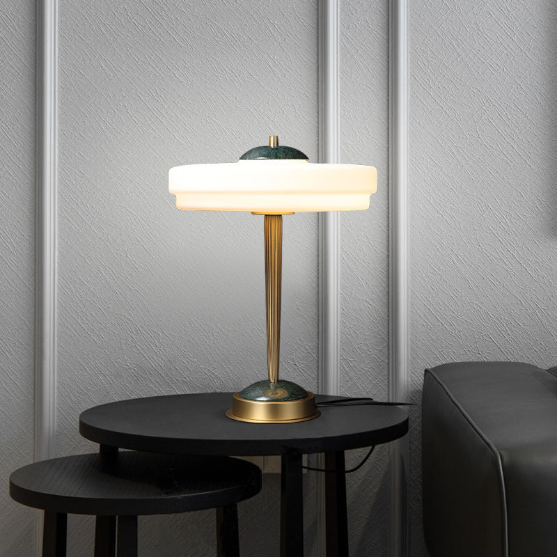 Modern Minimalist Table Lamp with Elegant Globe Design