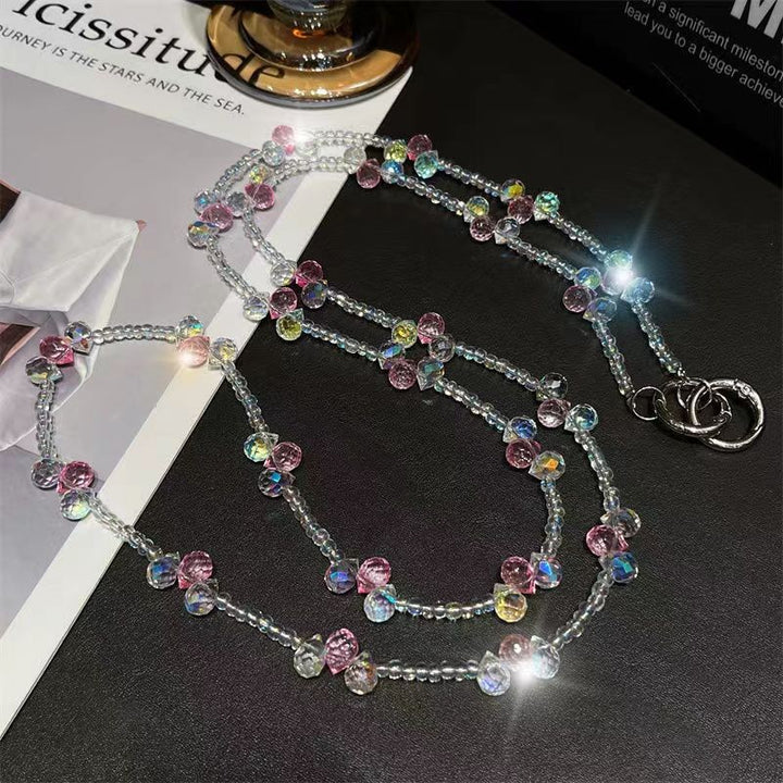 Elegant Crystal Beaded Eyewear Chain Kalsten