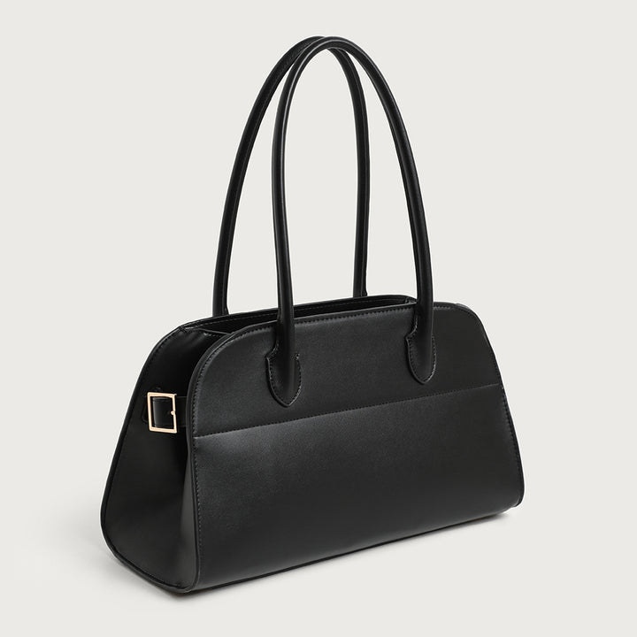 Classic Structured Handheld Tote Bag