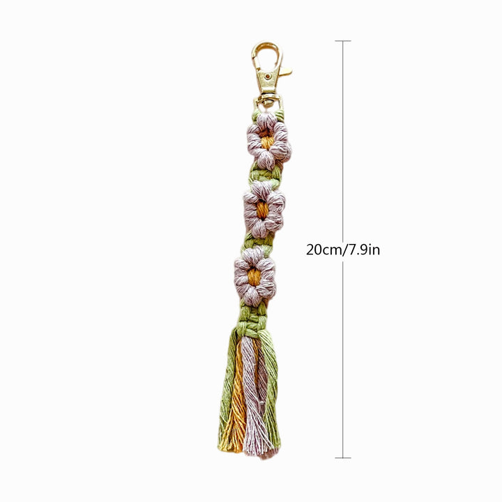 Macrame Tassel Keychain Kalsten